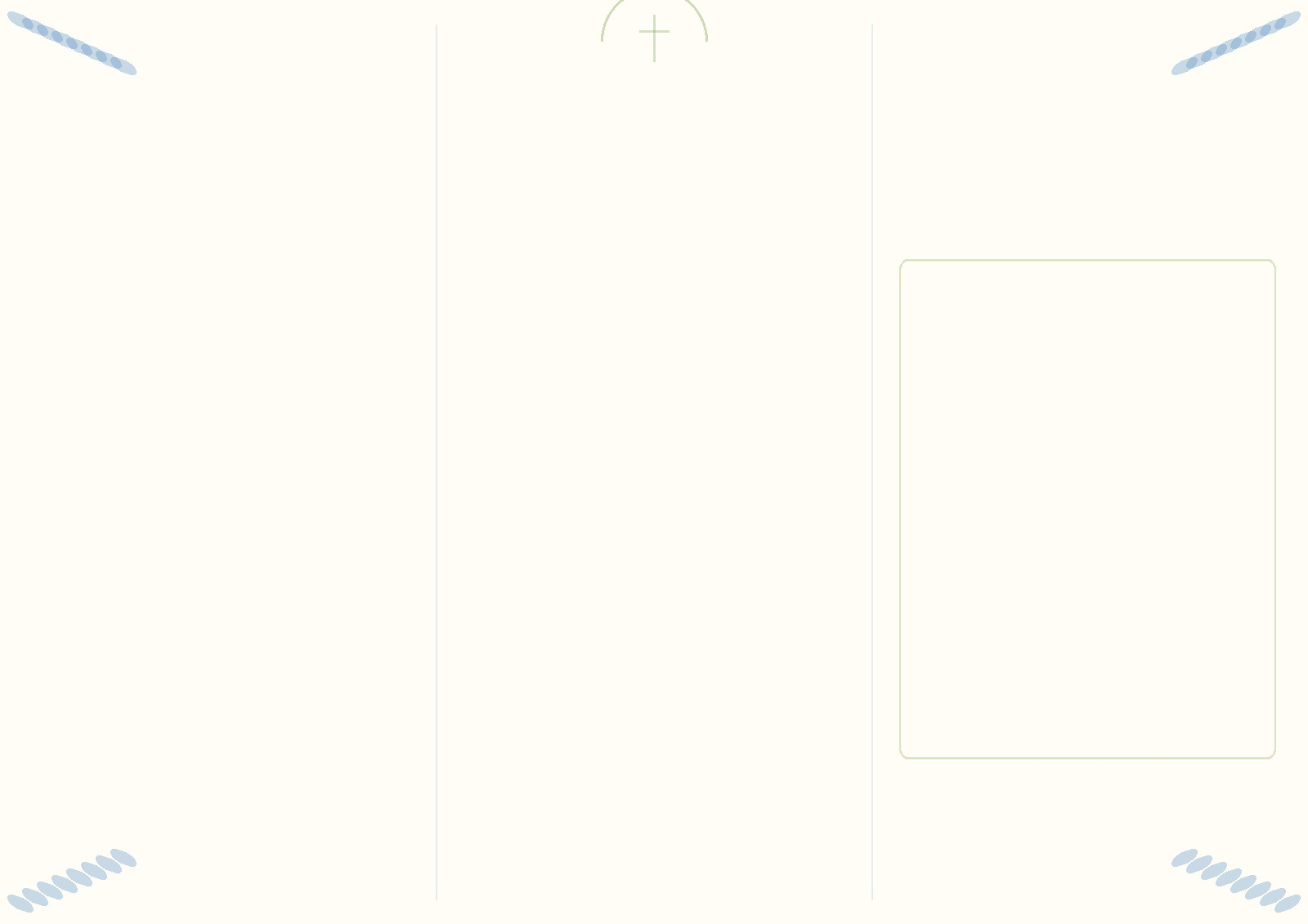 부활절 3단 주보 배경지